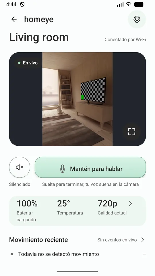 Homeye: Cámara con Móvil Viejo