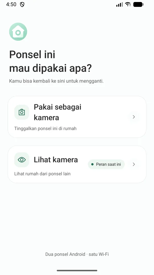 Homeye: Kamera dari HP Bekas